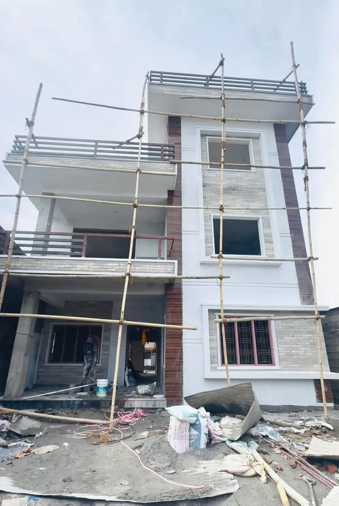 Khusi Maya Gurung construction project